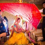 Divyanka Tripathi Instagram – ❣️पर्दे में रहने दो 
One of my favorite shots😊
#divekWedding