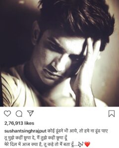 Divyanka Tripathi Instagram - काश तुम बताते...क्यों ?
काश तुम्हारे अपने तुम्हें रोक पाते !
काश... एक मौका और ज़िंदगी को देते.
काश यूँ ही हैरानी में न छोड़ जाते !
काश !
I wish this was not true.💔
May you rest in peace Sushant.🙏