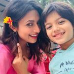 Divyanka Tripathi Instagram – ‘From when a tiny being planted a handmade bunch of flowers on my tresses…’ These are the memories that you go back to and smile, even after 50 years!