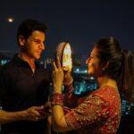 Divyanka Tripathi Instagram - Our Karwachauth♥️ #TwoMoonNight Mumbai City