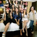 Divyanka Tripathi Instagram - Mazedaar boomerangs from Bridesmaids' party 😀
