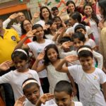 Divyanka Tripathi Instagram - Celebration with an orphanage that strives to make coming generation independent and self-sufficient. #FutureGen #IndependenceDay