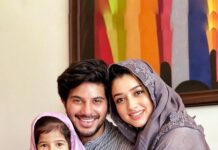 Dulquer Salmaan Instagram - Eid Mubarak from us to you !!! #staysafe #stayhome #familyandhealthfirst #eidmubarak #happybiryanitoyou