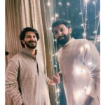Dulquer Salmaan Instagram - Annai, brother, guru !! Happy birthday Annai ! I know you’re ageing in reverse and are maybe 22-23 today but I still look up to you ! Missed being there on your big day but no matter what you ujju and fam are always in our hearts and prayers ! Love and laughs always. Can’t wait for the next reunion ! Happy birthday again machi ! 😘😘🤗🤗🥳🥳 #viksbday #brother #howwemet #soapboxkathai #stuffoflegend #onourownpaths #sidebyside #hbd #vik #bestestguy
