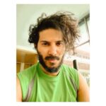 Dulquer Salmaan Instagram - Rockin some curls ! #nonfilmpost #afterages #lockdownhair #imacaveman