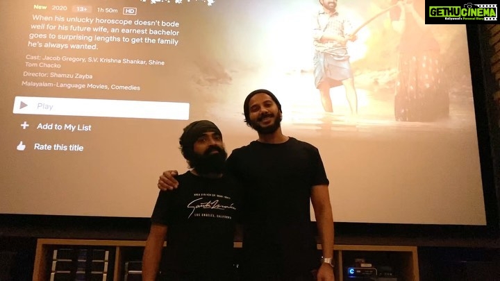 Dulquer Salmaan Instagram - #Maniyarayileashokan is out on #Netflix ! Happy Onam everyone !! So so proud of our team ! Almost everyone was new on this team whether it’s direction or production or music. And not for a second does it feel amateur. It hits the right spots and touches the right chords. All the actors, the directorial team, camera department, technicians, sound, music, caterers, and production, I sincerely thank you all from the bottom of my heart for taking a chance on us. All of you watching, do encourage everyone on this film. They deserve it. @shamzu_zayba @maniyarayileashokanofficial @dqswayfarerfilms @dqsalmaan @gregg_dawg @anupamaparameswaran96 @krisnasankar @shinetom_chacko @i_nayan_a @sajadkaakku @vineethkrishnan.r @sreehariachunair @appubhattathiri @vishnupc @sbk_shuhaib @iamyourvn #ProductionNo1 #ReleaseNo2 #Blessed #Thrilled