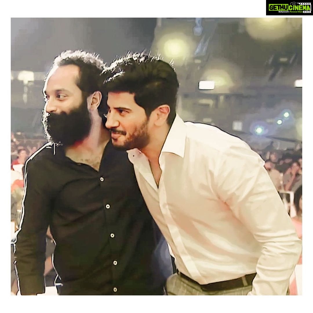Dulquer Salmaan Instagram - Happiest birthday Shanu ! For some reason none of us seem to take pics together when we hang out. It’s been an amazing journey for us from being friends as kids and through college and to now being actors in the same industry we looked upto. As always we root for you and love Nachu and you like family. Hope this is as special a birthday as can be amidst all that is going on. #happybirthday #friendslikefamily #chuddybuddies #whatajourneysofar