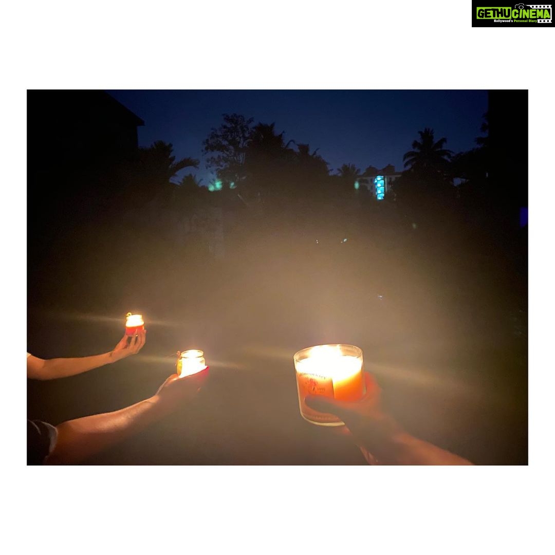 Dulquer Salmaan Instagram - Let there be light ! Standing in solidarity, unity and brotherhood ! Together, we shall over come !