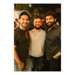 Dulquer Salmaan Instagram - Such a pleasure meeting you @sureshraina3 !!! You were such a gentleman and so kind of you to mention Zoya Factor ! I’m a CSK fan for life so this was extra special meeting you in Chennai ! @iamvikramprabhu thank you for not making me seem like a bumbling fanboy ! #sureshraina #vikramprabhu #chennaisuperkings #csk #justsomeboys #doingtheirthing #yeahright #actingchill #butfullfanboying