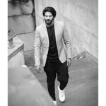 Dulquer Salmaan Instagram - Still taking baby steps ! Track suit : @asos Jacket : @geneslhofficial @rizwanssk Shoes : @nike Images : @vaishnavpraveen @thehouseofpixels Styled by : @abhilashatd Assisted by : @dipteeagarwal @shivani.sarin #throwback #stepbystep #actorlife #shootlife #everydayimhustlin #somedaysigetknockeddown #butigetupagain #yourenever #youknowtherest