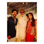 Dulquer Salmaan Instagram - With the most gracious and the most lovely ! The OG superstar ! Many thanks to the entire Bachchan family for having us. Abhishek & Shwetha especially. Amu and I had the most special night. #pinchme #dQnA #MrB #bachchandiwali #diwali2019 #fanboy #fangirl #blessed