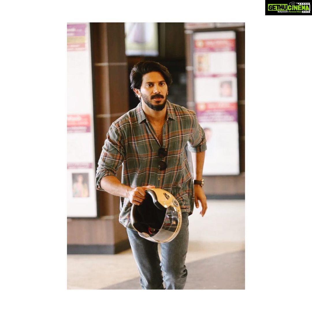 Dulquer Salmaan Instagram - Day One of Anoop Sathyan’s Directorial debut and Wayfarer Films Production No 3 ! Super excited 🤓🤓 ! @anoop.sathyan #backinthegame #afteratimeout #wayfarerfilms #backtoback #differentroles #indifferentshoes #happinessiswork #happiestatshoot