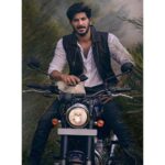Dulquer Salmaan Instagram - The recent shoot we did for @vanithaofficial ! Blame my pained expression on @Shanishaki and his time taking 🤣 #photoshoot #afterages #thatbeardowithalenso #makingmemakestrangefaces #tryingintense #butfailing #butsooooofun #letsdomoreofthis #bikerboy #knightriders #myboyshootingme Photography & Styling : the one and only @shanishaki Retouch : Jemini Ghosh Photography assistants : Sreeraj, Ajith Varghese, Justin & Girilal Bike courtesy : Classic Motors Clothes : Underground Calicut Waiting in the sidelines : @jazz_superstar @gregg_dawg @jom.v