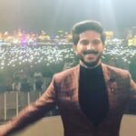 Dulquer Salmaan Instagram - Thank you #Dubai for all the love !!! A big thanks to @mediaonetv.in & @globalvillageuae for inviting me and for a wonderfully organised event. Had the most amazing time performing with @iamnareshiyer & @vineeth84 ! You guys are rockstars 🤗🤗 ! More than anything for every single person who came and watched. Who cheered and smiled and waved and laughed. My love and gratitude a hundred fold back at you ! @osmanabdulrazak thank you for my threads. Knocked it out the park with this one 😘😘🤗🤗 #dubai #globalvillage #hundredsofsmiles #heartsandhearts #blessed #grateful #beforehespeakhissuitbespoke #eveningsindubai #perfectweather #perfectnight