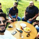 Dulquer Salmaan Instagram – Tea Time and Sunday Drives with these fine gents ! 
#bestkindasundays #knightriders #daydrives #youngtimers #wivesaway #boyswillplay #justguythings #talkingcars #talkingtravel #actinggangsta #talkingsmack #actuallypuskies