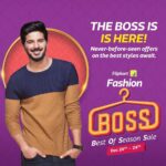 Dulquer Salmaan Instagram – I’ve got my favourite styles, have you?? Go shop the latest, best fashion at never-before prices, only at the #BossOfAllFashionSales– Flipkart Fashion’s  #BestOfSeasonSale. Go check it out NOW! @Flipkart