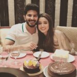 Dulquer Salmaan Instagram – I know this is a day late but still ! 
Wishing my dearest Am the happiest of birthdays ! It’s a big birthday this year and I love seeing how much you’ve grown since we first met. From fresh college grad to a young wife to a new mother. You sacrificed and endured so much to give me the biggest gift of my life. And no matter what, I can never do half of what you do on a daily basis from when we knew we were having M. You inspire me to become better and are the voice in my head even if I’m a lost boy who doesn’t want to grow up. But no matter how lost or juvenile I am, there’s no one I’d rather grow old with than you Amaal Salmaan. You’re the love of my life and the mother of my child. I love how that sounds and say it in my head everytime we have a fight 🤓! Ok this is turning into some open love letter. Happy birthday baby 😘😘❤️❤️!! #dqnA #hbdwifey #healthychocolatecake #andsomeladdoocake #withbesties #bigbday #thankgodimadeit #universeconspires #iasked #yousaidyes #herewearenow