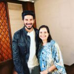 Dulquer Salmaan Instagram - Had the most wonderful time on the @filmcompanion interview with the lovely lovely @anupama.chopra ! From my time interacting with her during MAMI to now she's always been positive and warm and full of smiles. Hope you all enjoy it as much as I did ! (Link in stories) Jacket : @koovsman T shirt : @newlook on @koovsfashion Jeans : @levis @levis_in Shoes : @adidasoriginals Styled by : @abhilashatd Assisted by : @yashita_goyal #interview #promotionday3 #karwaan #laughsgalore #beingmyself #mostiveeverdone
