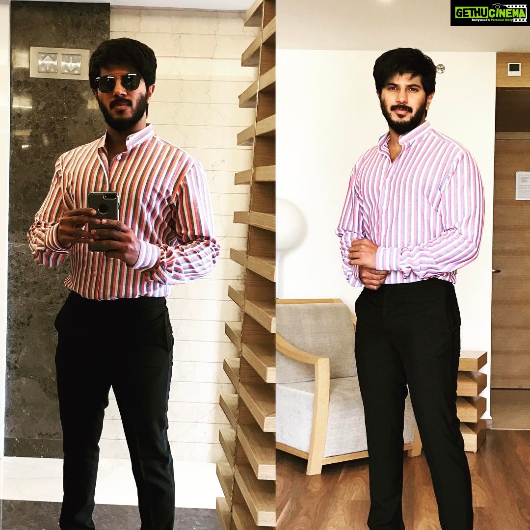 Dulquer Salmaan Instagram - Thank you Palakkad for all the love today !! Felt so overwhelmed and so blessed. I just wish to be able to always entertain all of you and return the love in every way. Thank you to the entire family of "The Chennai Mobiles" for inviting me for the opening of their 3 brand new stores. Wish you all the best in your new endeavour ! Wearing a @camessiman shirt along with @hm pants, styled by @kalyanidesai #storeopening #ootd #gainedafew #triedcreativeselfie #fail #sigh