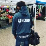 Dulquer Salmaan Instagram - When you're away this long you see home everywhere ! Sami bought a sweat shirt cause he was cold and didn't even realise what was written behind! #missinghome #family #friends #greg #girigiri