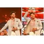 Dulquer Salmaan Instagram – Had a super fun time at the Red FM Music Awards the other night! 
Dressed in a blazer by @studio_philocaly, @gstarraw shirt & @charudesi pocket square styled by – @kalyanidesai