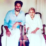 Dulquer Salmaan Instagram – Elizabeth Zacharia Mundackal 
93 years young, gorgeous, full of energy and completely tech savvy playing her favourite games on her own ipad! She gave me the pleasure of having my photo taken with her making my day, week and even my year!! #PYT #goldengirl #coolerthanyou #swag #bestpartofmyjob