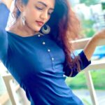 Eesha Rebba Instagram – Skies of blue💙