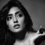 Eesha Rebba Instagram - The eye should learn to listen before it looks 👀 #blackandwhite 🖤🖤🖤 . . 📷 : @chinthuu_klicks . . #eesharebba #yourseesha