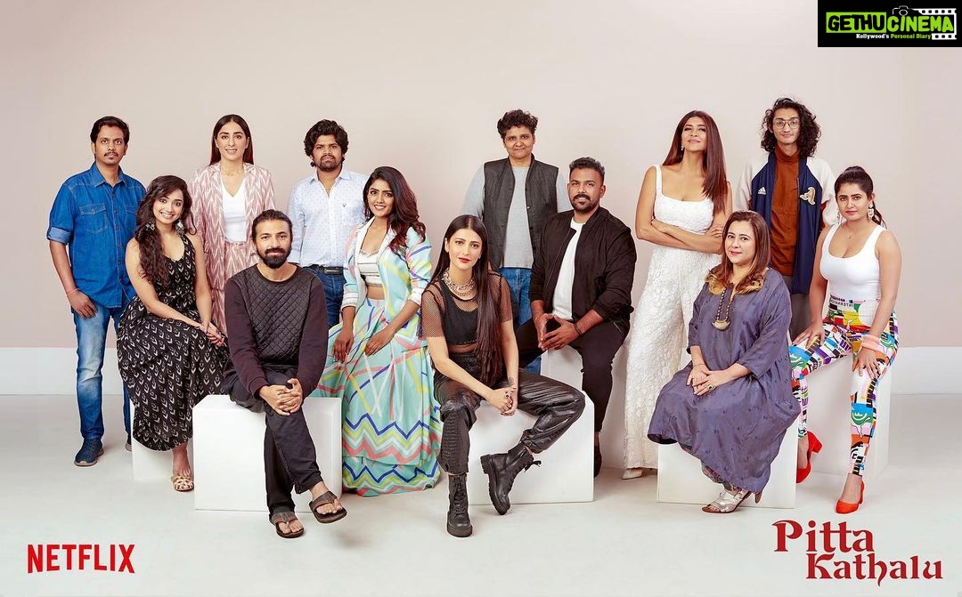 Eesha Rebba Instagram - 1:30pm on Netflix today!🙌🏻🤞💃🏻🥰😬 #pittakathalu Can’t wait for you all to watch these 4 amazing stories from 4 incredible Directors..♥️ Need all your blessings and love❤️🥰 @tharunbhascker @lakshmimanchu @saanve.megghana @bethiganti_ @nandureddyy @iamjaggubhai_ @amalapaul @ashwinkakumanu @nag_ashwin @shrutzhaasan @sanjithhegde @sangeeth_shobhan @yohaninsta @tanmayikotamraju @daya4feb @sankalp.reddy @actorsatyadev @srinivasarala @iamashimanarwal @emaninandakishore @aditiagarwal_official @venkateshparam @koduruamarnath @ashidua @mehrasahil @flyingunicornfilms @rsvpmovies #RonnieScrewvala @pashanjal @netflix_in #eesharebba