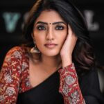 Eesha Rebba Instagram - 🖤🖤 . 📸 : @karteeksivagouni 🤗 Styling: @sindhumomula Designer : @zunik_designerclothing Makeup n hair: @makeupartistprashant #eesharebba