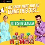 Genelia D'Souza Instagram - #Repost @riteishd with @make_repost ・・・ Get on the Happy Meat train and stand a chance to get on a Zoom call with @geneliad and I. Head over to the link - www.imaginemeats.com 🔥 • • • • #ImagineMeats #ImagineChicken #ImagineMutton #Plantbased #Plantbasedmeat #Plantlover #Happymeat #Meatfree #Meatlesseveryday #Meatlessmeat #Crueltyfree #repost