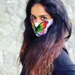 Genelia D'Souza Instagram - Thank You @vintilodha for this gorgeous mask.. Love Love Love @theworldofgaya