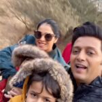 Genelia D'Souza Instagram - Riteish and i have decided to explore cities, places within India along with the kids.. This New Year we took the kids to Jaipur and we were so so happy with our decision.. India is truly incredible.. We saw a few forts, went to Chokhi Dhani, ate some super duper Rajasthani food. Interacted with the elephants @elphantastic and then the icing on the cake was the Jhalana Leopard Safari .. My children are absolute animal lovers and just to visit a forest and see the animals in their natural habitat made them so happy.. and to actually look, wait and spot them in such a beautiful forest was heaven on earth for them. They on their own have decided to be vegetarian because they love animals... I believe as parents we need to get our kids as close to mother nature as we can and honestly we don’t need to search too much because India is all that and more❤❤❤❤❤❤ #Incredible India