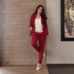 Genelia D’Souza Instagram – There is a shade of red of every woman 💃🏻
Styled by @karishmagulati