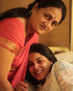 Genelia D'Souza Instagram - Dearest Aai .. This is the day And minutes before I became a mum and I had no clue how I was going to turn out but you knew I would be fine and that meant everything to me.. Thank you for being the perfect example to follow.. I promise you I want my boys to be exactly like your boys.. Please hold my hand and show me the path .. Happy Mother’s Day Aai- Love You 3000