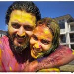 Genelia D’Souza Instagram – It’s never too late to celebrate Holi… Love is all the colour you need