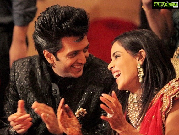 Genelia D'Souza Instagram - Every girl has a certain perception of how they would want their life partner to be... I Honestly Didn’t.. I had this most amazing partner who was my bestest friend, who was the shoulder, I always found when I needed to cry and who made me believe that no matter how tough life is, with us being partners we would take it on,in any form, in any way... That’s the man I eventually married and he never ever stopped being the reason for my smile... So I’m glad I never ever had a perception because the reality of living and breathing this wonderful man is all I ever needed to know.. I Love you @riteishd ..Here’s to many more laughs together, to the zillion times we will wipe each other’s tears and pick each other up when either/or feels weak or simply to life together forever and ever... Happy Anniversary ❤️❤️❤️❤️❤️❤️❤️
