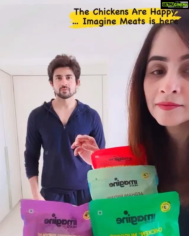 Genelia D'Souza Instagram - Thank you so much @tintin3012 and @huseinkk .. This is so so cute.. We are thrilled N so are all the animals 💚💚💚 @imaginemeats Repost @tintin3012 with @make_repost ・・・ The Chickens Are Happy …. Imagine Meats Is Here … Wishing Our Dear Friends @geneliad @riteishd on their new venture .. Plant based Meat without the Guilt @imaginemeats 💚💚💚💚💚💚💚💚💚💚💚💚