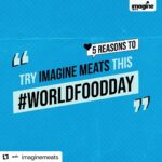 Genelia D’Souza Instagram – #worldfoodday2021 

 We need to make our food – our investment into our health, our being and all the other beings that exist and most importantly our planet 💚

Let’s change our planet – One bite at a time..

Www.imaginemeats.com

•
#ImagineMeats #ImagineChicken #ImagineMutton #Plantbased #Plantbasedmeat #Plantlover #Happymeat #Meatfree #Meatlesseveryday #alternativeprotein #Meatlessmeat #Crueltyfree #worldfoodday2021