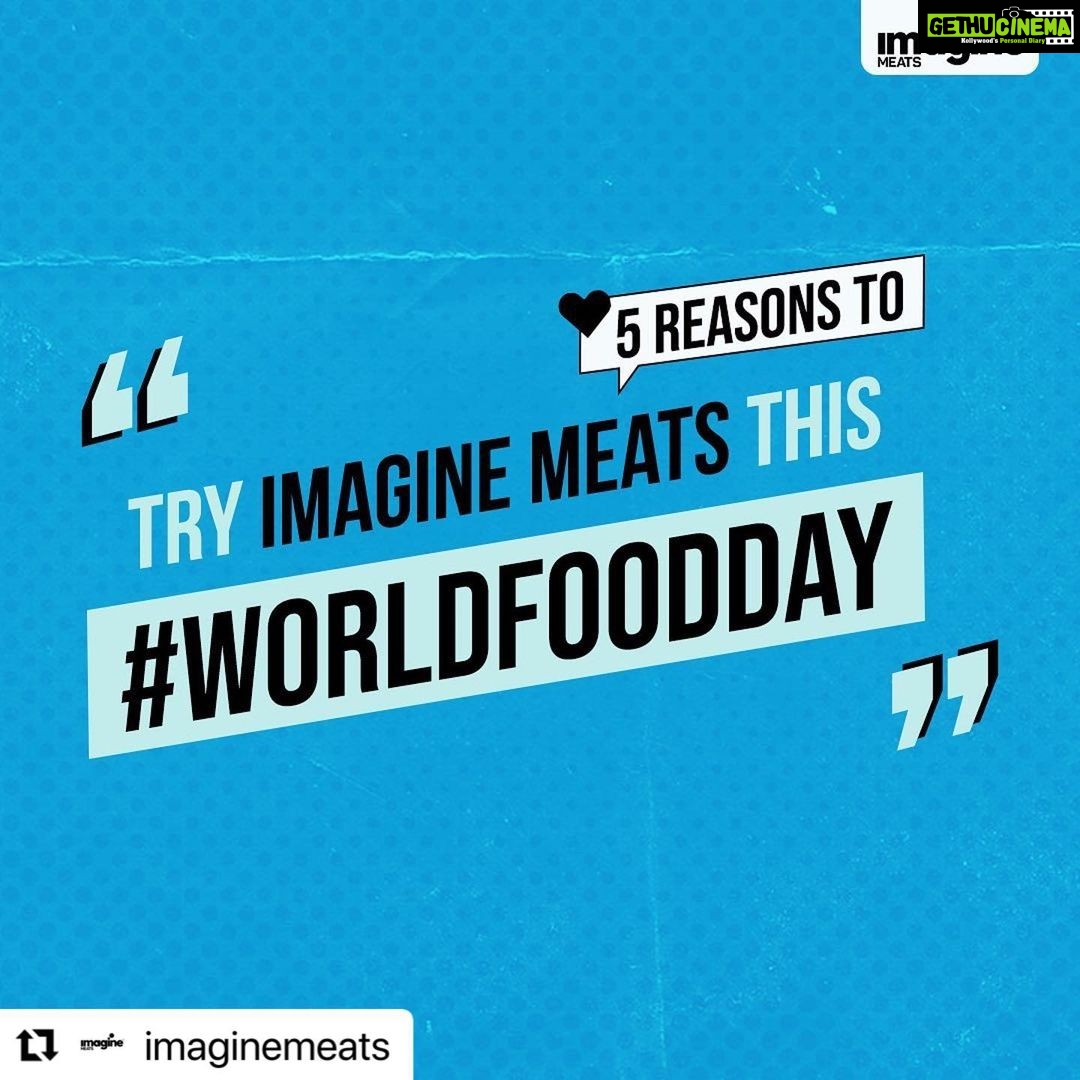 Genelia D'Souza Instagram - #worldfoodday2021 We need to make our food - our investment into our health, our being and all the other beings that exist and most importantly our planet 💚 Let’s change our planet - One bite at a time.. Www.imaginemeats.com • #ImagineMeats #ImagineChicken #ImagineMutton #Plantbased #Plantbasedmeat #Plantlover #Happymeat #Meatfree #Meatlesseveryday #alternativeprotein #Meatlessmeat #Crueltyfree #worldfoodday2021