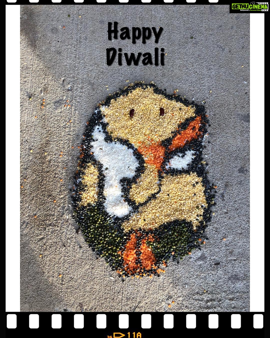 Genelia D'Souza Instagram - When the kids set out to create and the mum gets super excited to be party to it.. Thank you Riaan and Rahyl for being the light in your Aai - Baba’s life... From our family to yours -Happy Diwali