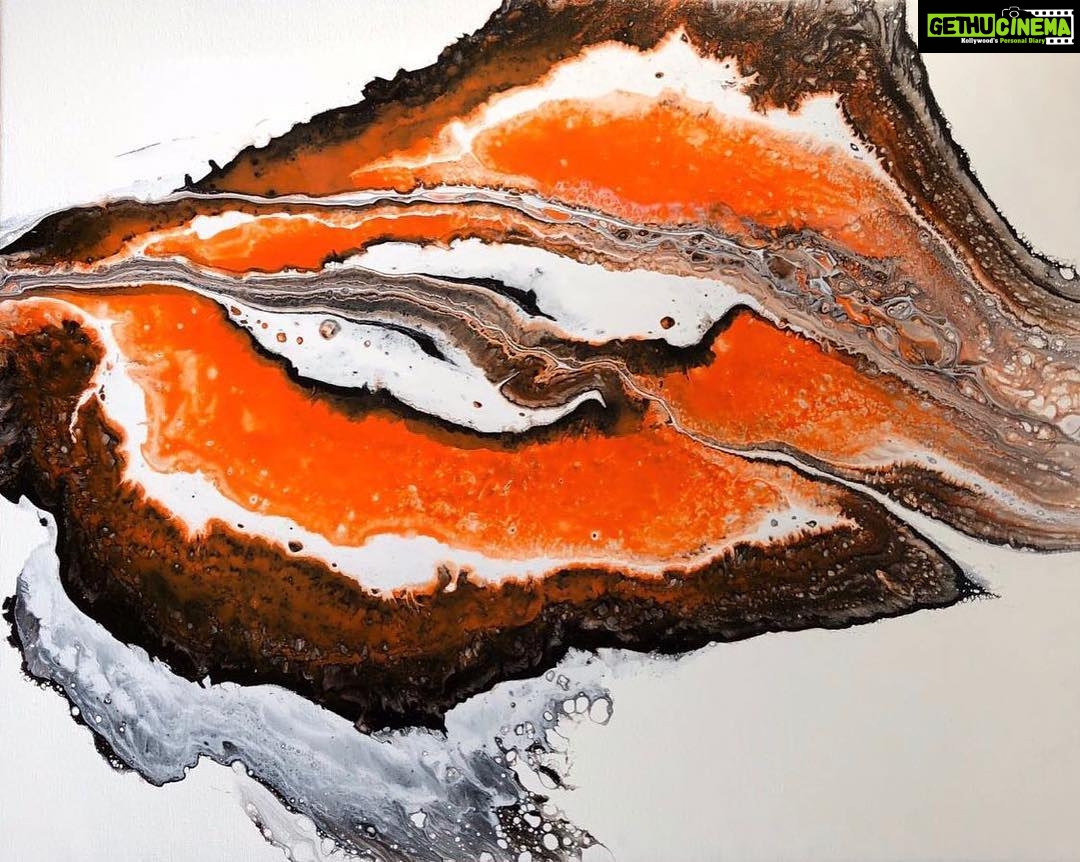 Genelia D'Souza Instagram - N then came something even more special.. HIS FIRST EVER PAINTING ... @riteishd I love you and that’s part of my world and part of what I do in a heartbeat but how could I not,, when you think of making things special for me, when you make sure my day goes just the way I like it and most importantly when you make me feel we are never too old to celebrate and more importantly celebrate Life.. I know you are going to be embarrassed I posted this but gratitude is something we take for granted and I’m not doing that anymore.. I’m so proud of you and if that means shouting it out from the rooftops I would do that in a jiffy.. #lovemakestheworldgoround #Thisisus