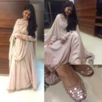 Genelia D'Souza Instagram - Dressed up for Eid in @rimple_harpreet_narula, jet gems jewellery and the adorable @fizzygoblet shoes.. Thank u for the gifts