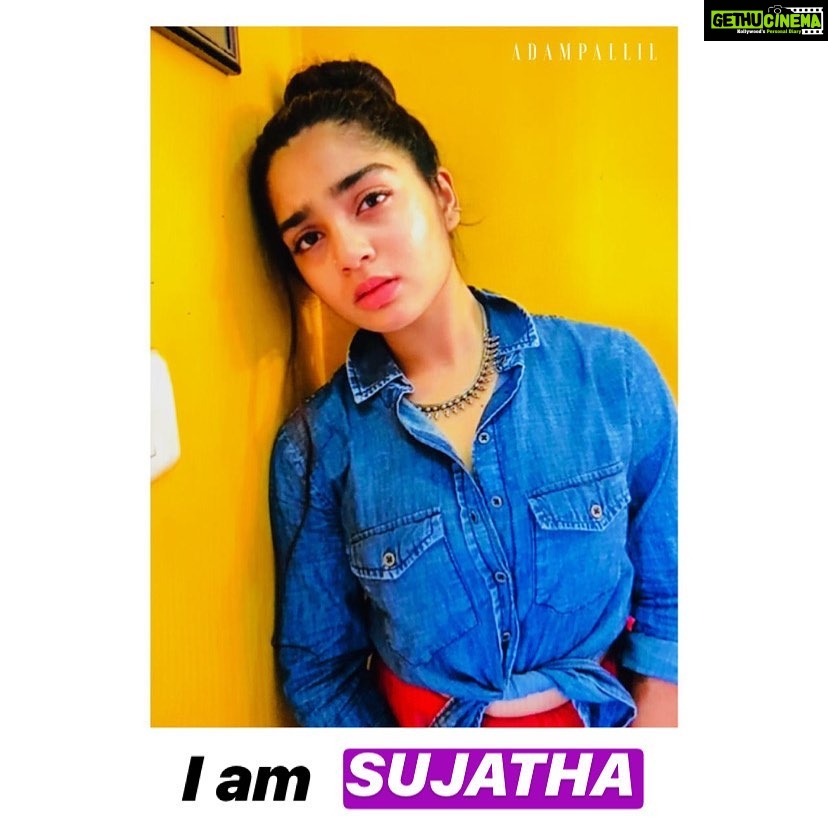 Gouri G Kishan Instagram - While we sit in quarantine, safe from the virus, many women are in lockdown with a far more brutal disease - Domestic Violence. I am Sujatha’s voice today, and the voices of the many victims of domestic abuse which are going unheard as they are locked up with their abusers! Rising number of cases have put tremendous pressure on the resources of SNEHA, an NGO that has been fighting domestic violence since 20 years. They need to raise funds to raise resources to tackle domestic violence. You can choose to lend your voice by clicking on @snehamumbai_official , pick a name from their page, post your image with the story that moves you and donate with the link in their bio. Thanks for urging me to do my bit. @benanna_love I further nominate @aishu__ @anupamaparameswaran96 @varshabollamma @reba_john @ahaana_krishna #lockdownmeinlockup #domesticviolence // 📸- @adampallil #adampallil #virtualshoot #shotoniphone #facetimephotoshoot