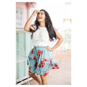 Gouri G Kishan Instagram - Can you hear the sound of my laughter? 

Captured by @jotophotography 
Makeup & Hair by @mag_makeovers 
Styled by @studiojann 
Accessories by @ayeshaaccessories