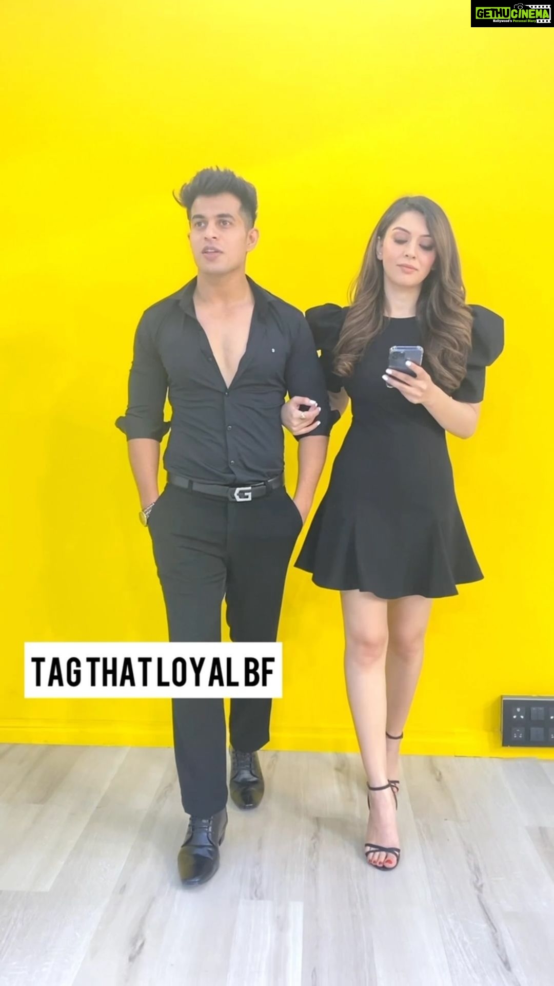 Hansika Motwani Instagram - Boys will be boys ððĪŠ tag your loyal boyfriends ð @aadilkhann @saregama_official @bpraak @jaani777 @arvindrkhaira #mazaa