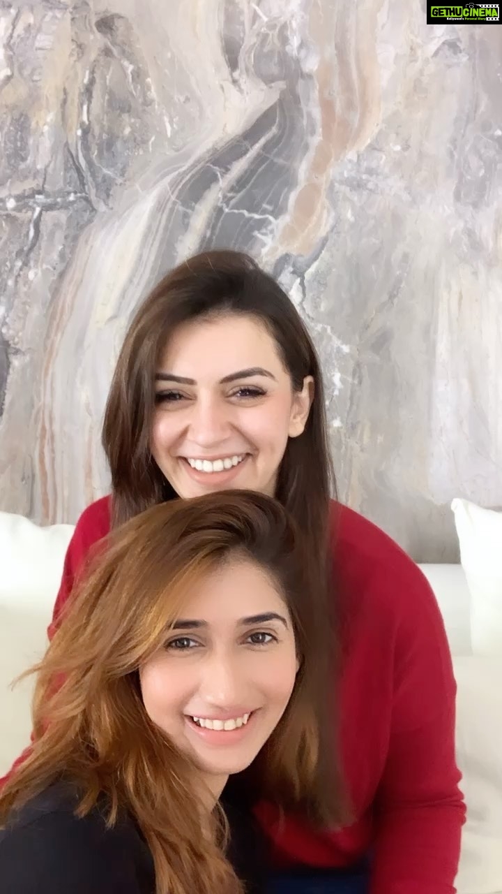 Hansika Motwani Instagram - Sister edition ! #reelsinstagram #reelkarofeelkaro #reelingit @tanvishah91