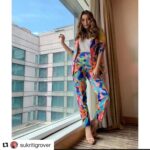 Hansika Motwani Instagram - #Repost @sukritigrover with @get_repost ・・・ @ihansika in Crayola brights today for Bath & Body works event 💙🧡💛💚💜 Outfit @urvashijoneja Heels @aldo_shoes Styled by @sukritigrover Assisted by @piasinha @marziatyeby #sukritigroverforstylecell
