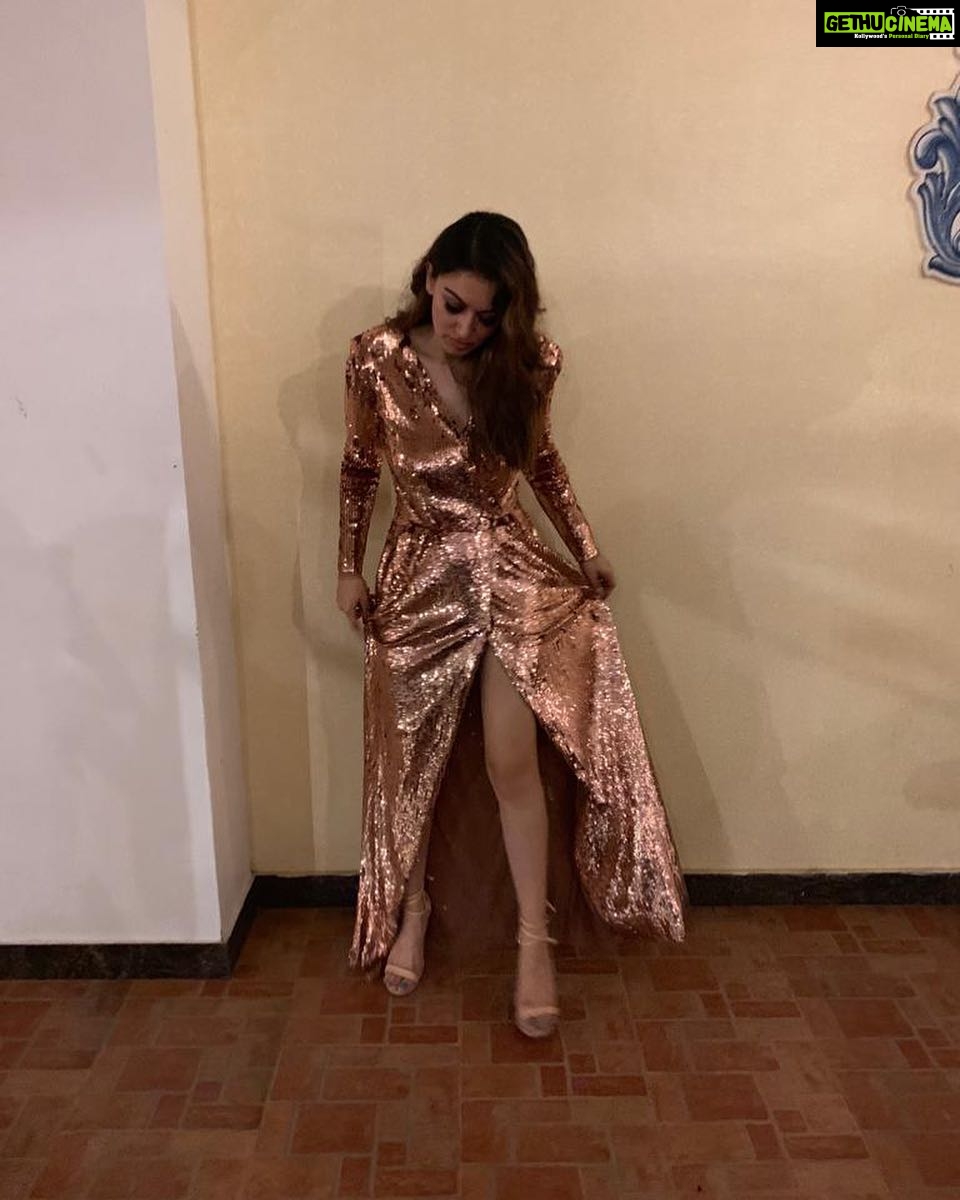 Hansika Motwani Instagram - Cinderella never asked for a prince , she asked for a night off & a dress 😉🥂