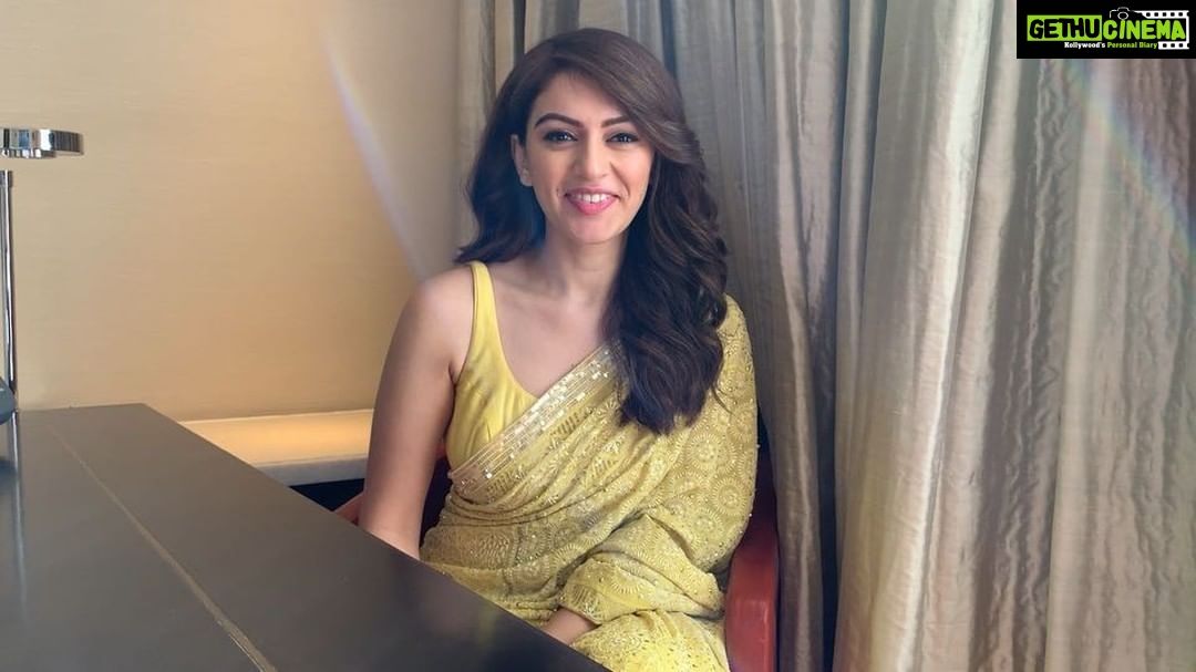 Hansika Motwani Instagram - Hey guys you can now follow me on helo app now where I am posting exclusive pictures and videos. See u there☺️ #followmeonhelo #heloapp